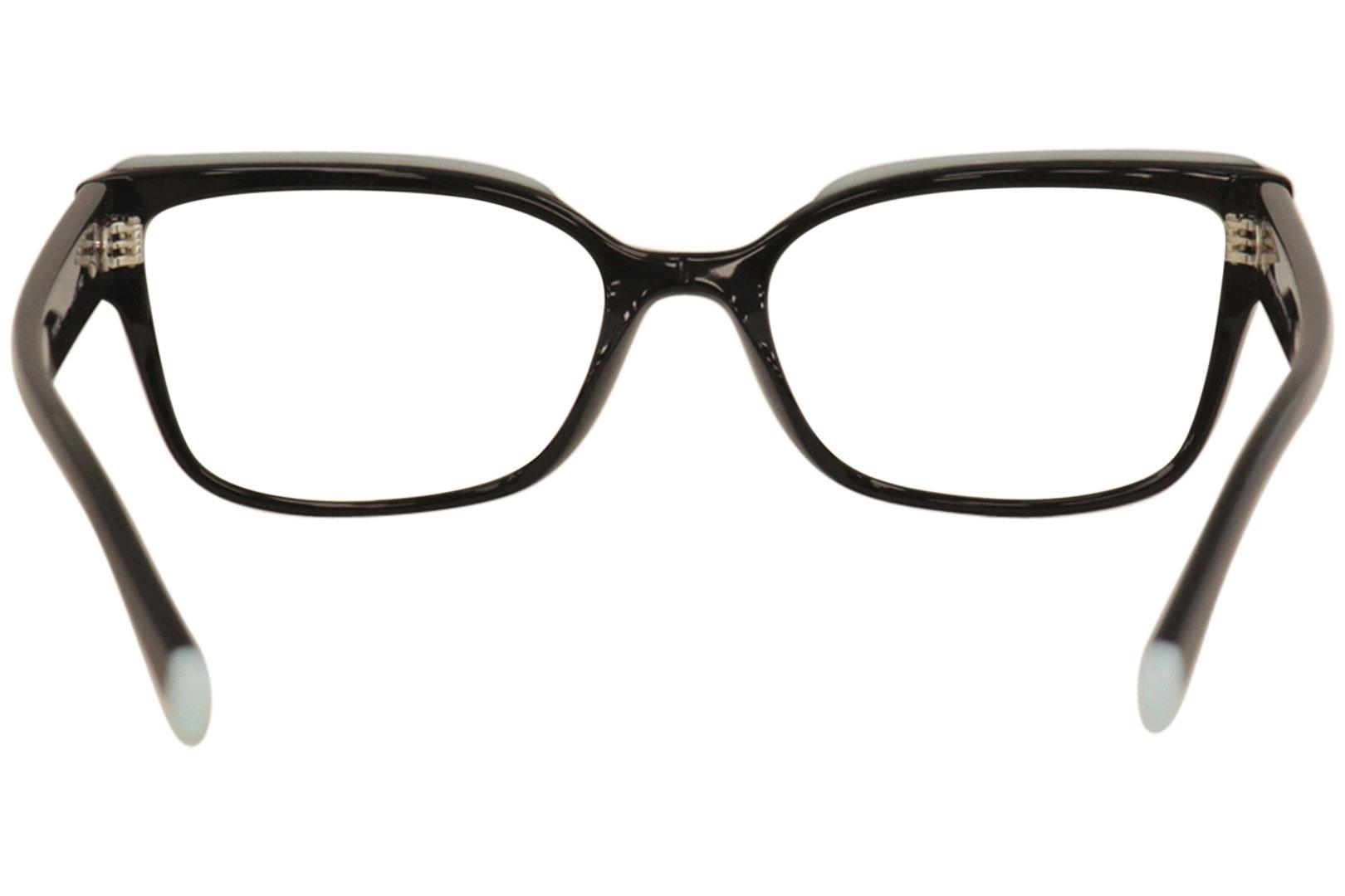 Tiffany And Co Eyeglasses Tf2185 Tf 2185 8001 Black Blue Optical Frame 53mm