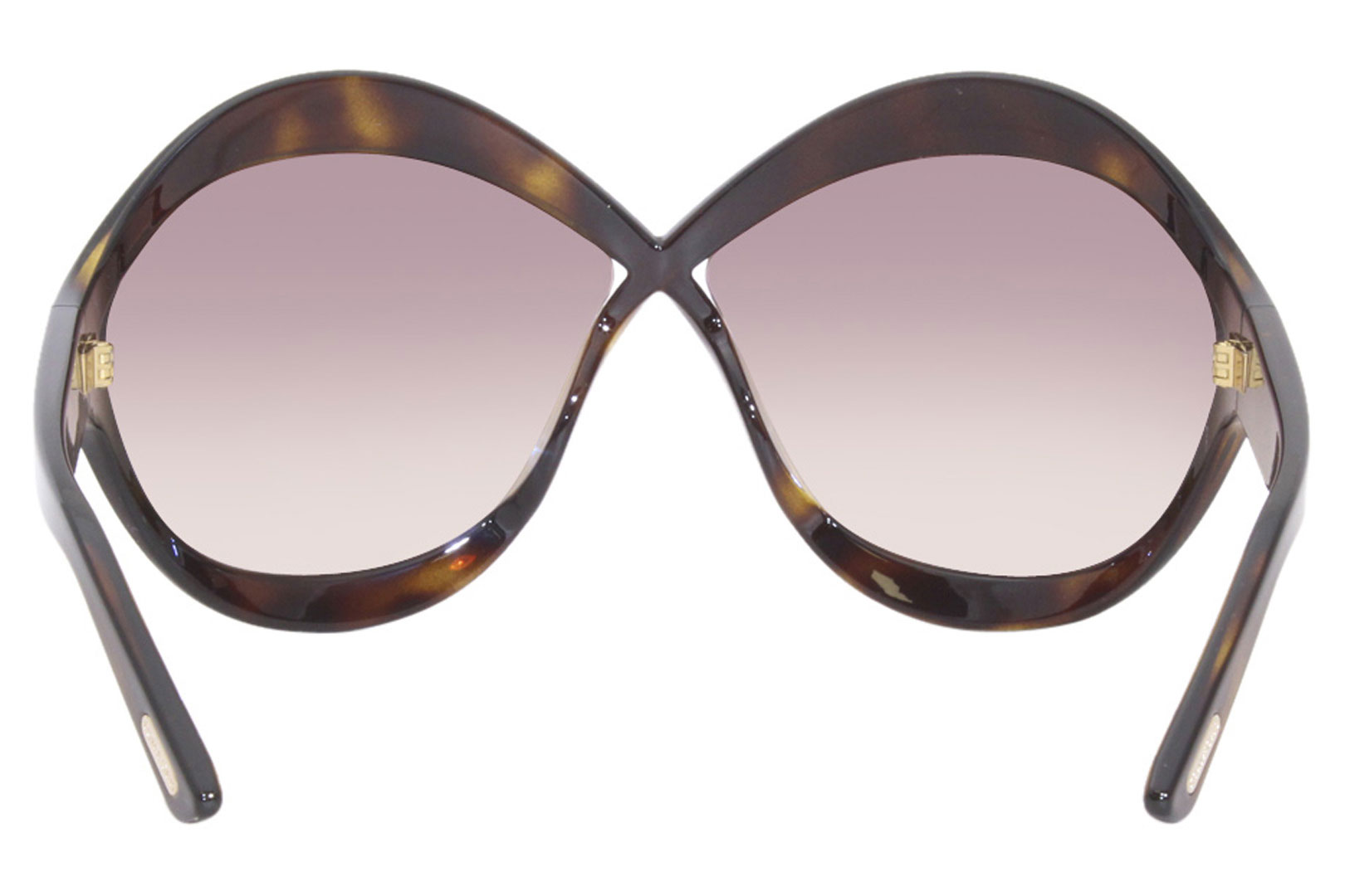 Tom Ford Sunglasses Women's Carine-02 TF902 01B Shiny Black/Smoke Gradient  71mm 