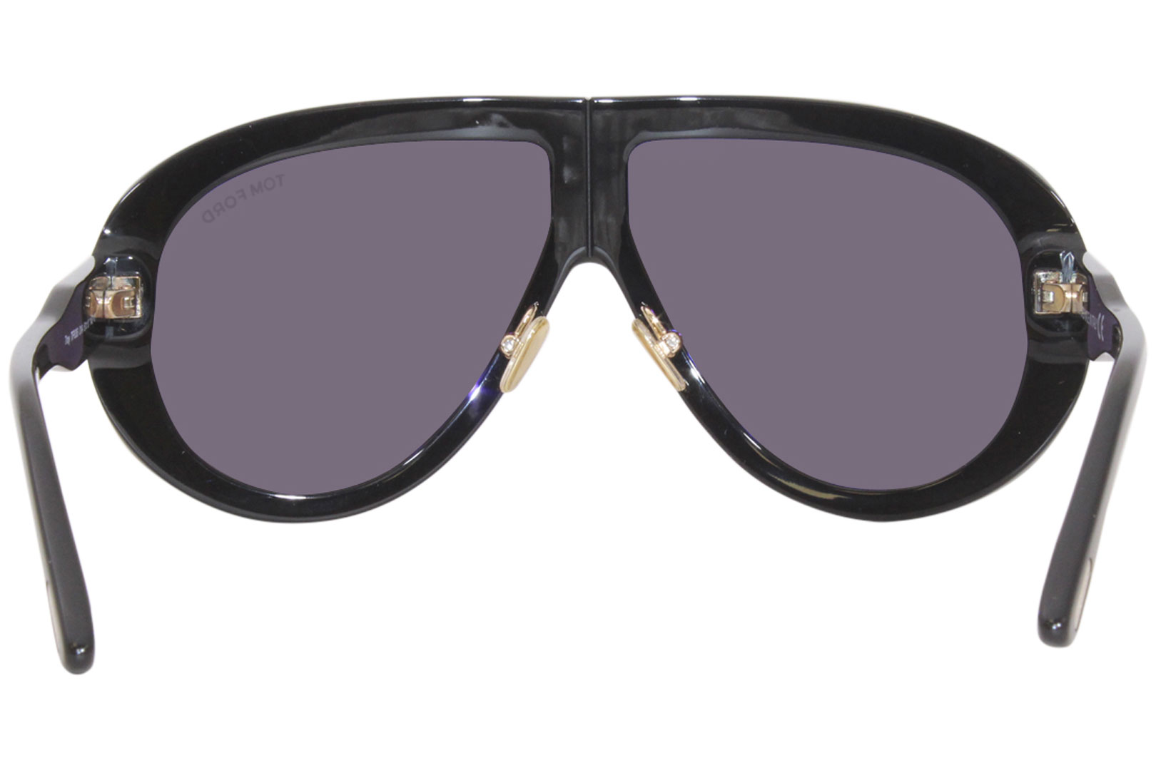 Tom Ford Troy TF836 01A Sunglasses Shiny Black/Smoke Pilot 61-10-140 |  