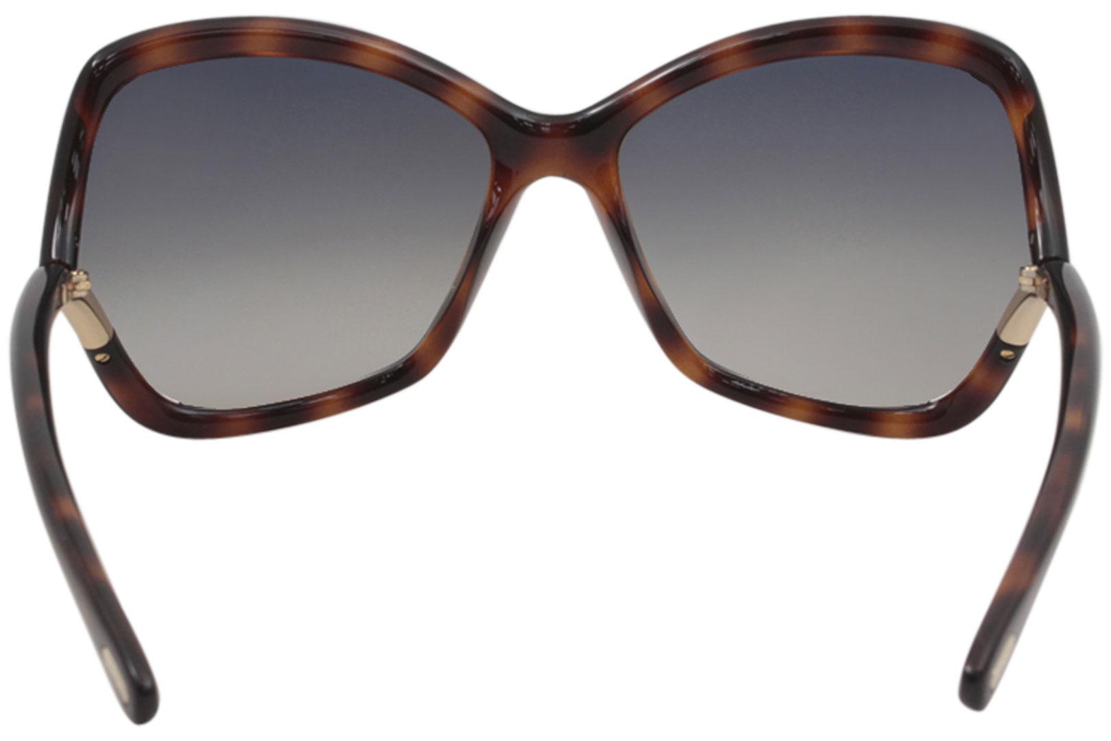 Tom Ford Women's Astrid-02 TF579 TF/579 01Z Black Butterfly Sunglasses 61mm  