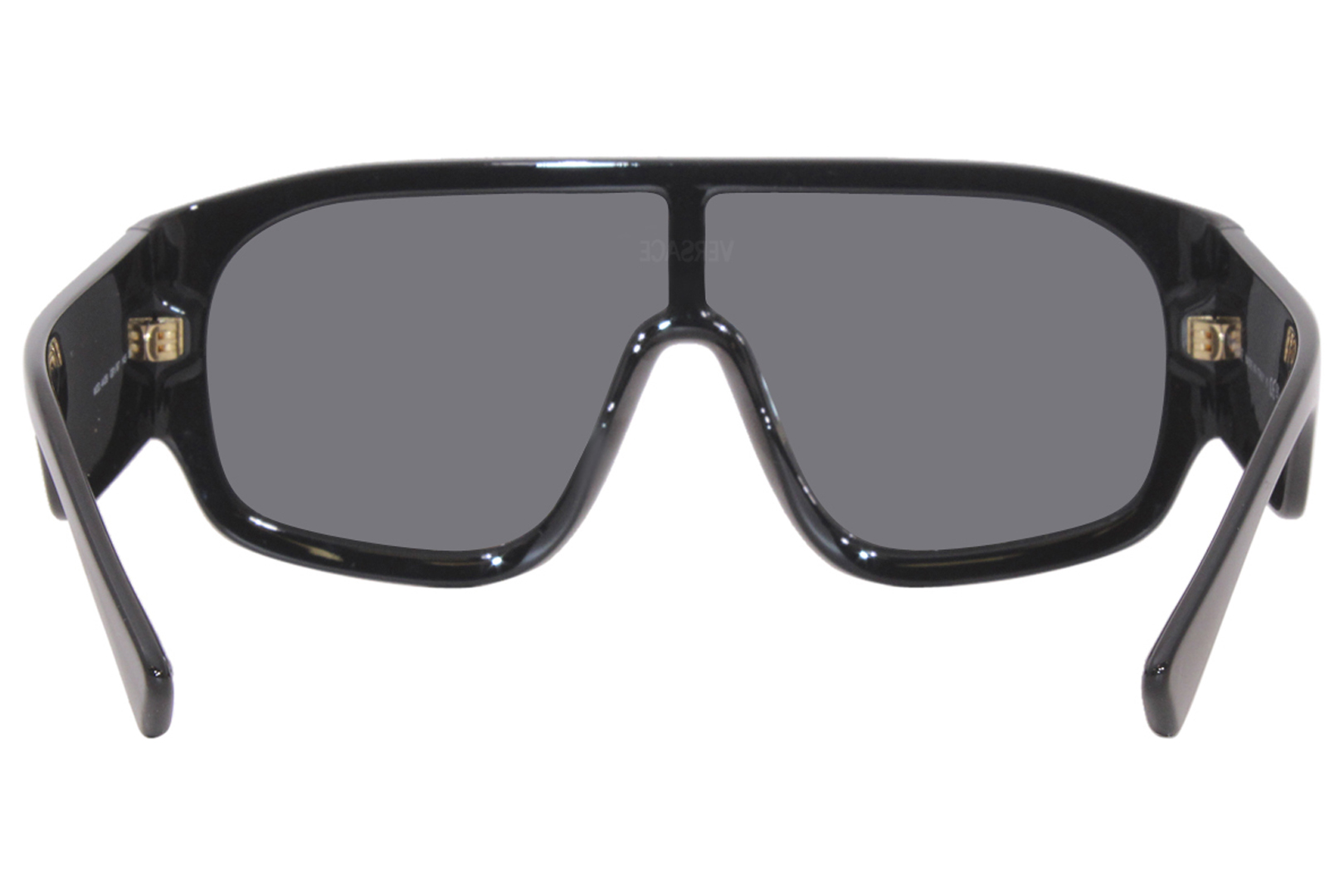 Versace 4439 Gb187 Sunglasses Blackdark Grey Shield 133 33 145 