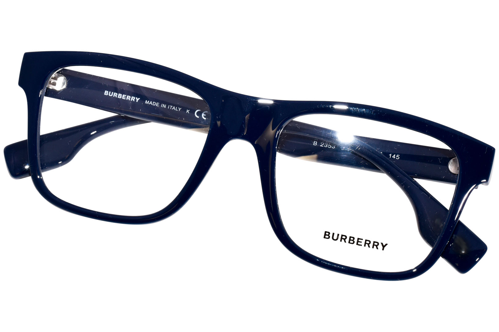 Burberry Carter BE2353 3961 Eyeglasses Men's Blue Full Rim Square