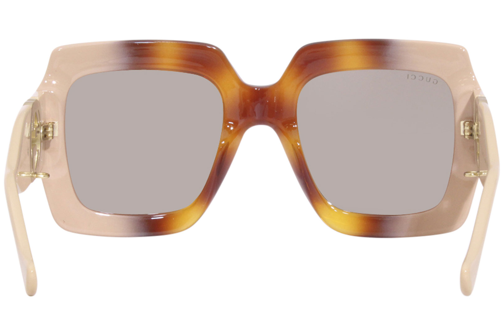 Gucci Off-White Square Interlocking G Sunglasses
