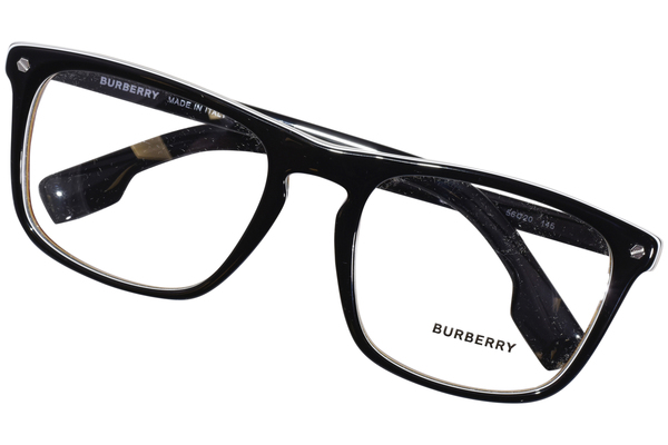 Burberry Bolton BE2340 3798 Eyeglasses Men's Black Full Rim 56-20-145