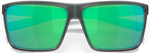 Costa 6S9018 Rincon 63 Green Mirror & Matte Smoke Crystal Polarized  Sunglasses