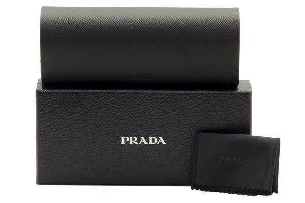 Prada Men's Eyeglasses VPR07TF VPR/07TF 1AB-1O1 Black Optical Frame 52mm