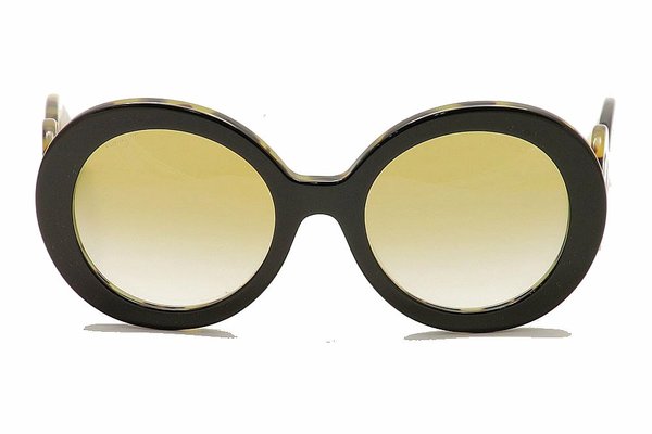 Prada Minimal Baroque 27NS Sunglasses 1AB3M1 - Black - Grey outlet Gradient Women Black