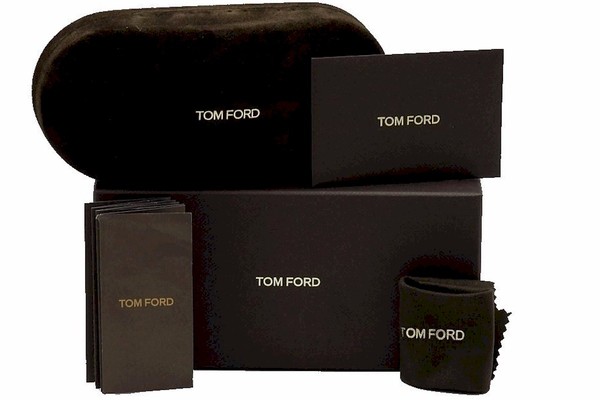 Tom Ford TF5645-D 001 Men's Eyeglasses Black/Gold/Havana Optical