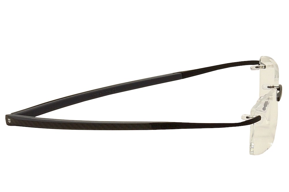 Tag Heuer Eyeglasses Spring Rubber TH0342 0342 TagHeuer Rimless