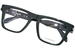 Alexander McQueen AM0400O Eyeglasses Men's Full Rim Rectangle Shape