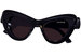 Balenciaga Inverted BB0204S Sunglasses Women's Cat Eye