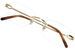 Cartier Core Range CT0050O Eyeglasses Rimless Rectangle Shape