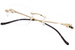 Cartier Core Range CT0281O Eyeglasses Rimless Rectangle Shape