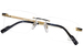 Cazal 7097 Titanium Eyeglasses Men's Rimless Rectangle Shape