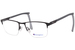 Champion Assist Eyeglasses Men's Semi Rim Rectangle Shape Tri-Flex