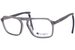 Champion CHOMP Eyeglasses Men's Full Rim Square Shape Tri-Flex