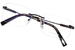 Chopard VCHG57 Eyeglasses Men's Rimless Rectangle Shape