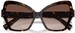 Dolce & Gabbana DG4463 Sunglasses Women's Butterfly Shape