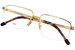 Fred FG50039U Eyeglasses Men's Semi Rim Pilot