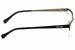 Lucky Brand Men's Eyeglasses Pipeline Black Semi-Rim Optical Frame