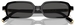 Miu Miu MU 11ZS Sunglasses Women's Rectangle Shape