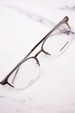 Mont Blanc MB0234OK Eyeglasses Men's Semi Rim Square Shape