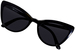 Prada Catwalk PR-01VS Sunglasses Women's Cat Eye Shape