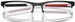 Prada Linea Rossa PS 51QV Eyeglasses Men's Semi Rim