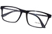 Prada PR-01WV Eyeglasses Men's Full Rim Rectangle Shape