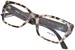 Prada PR-11YV Eyeglasses Women's Full Rim Rectangle Shape