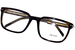 Prada PR 13YV Eyeglasses Men's Full Rim Rectangle Shape