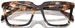 Prada PR A19V Eyeglasses Women's Full Rim Rectangle Shape