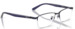 Ray Ban RX6501D Eyeglasses Men's Full Rim Rectangle Shape