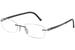 Silhouette Eyeglasses Titan Accent Chassis 5452 Rimless Optical Frame