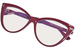 Tom Ford TF5843-B Eyeglasses Women's Full Rim Cat Eye