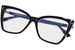 Tom Ford TF5844-B Eyeglasses Women's Full Rim Cat Eye