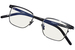 Tom Ford TF5854-D-B Eyeglasses Men's Full Rim Rectangle Shape