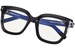 Tom Ford TF5880-B Eyeglasses Women's Full Rim Square Shape