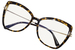 Tom Ford TF5882-B Eyeglasses Women's Full Rim Butterfly Shape