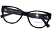 Versace 3281-B Eyeglasses Women's Full Rim Cat Eye Optical Frame