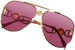 Versace VE2255 Sunglasses Pilot Shape