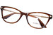 Versace VE3309 Eyeglasses Women's Full Rim Cat Eye