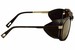 Vuarnet Glacier Sunglasses Genuine Leather Detail Pilot Shape