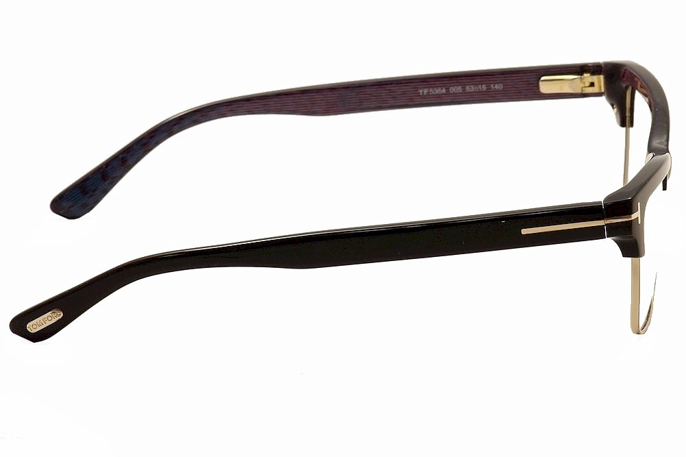 Tom Ford Women's Eyeglasses TF5364 TF/5364 Semi Rim Optical Frame |  