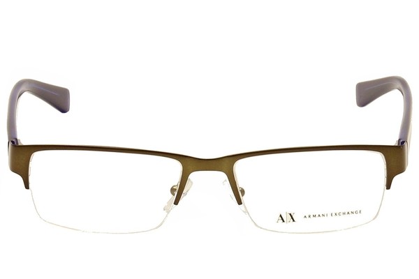 Armani Exchange Men s Eyeglasses AX1015 AX 1015 Half Rim Optical