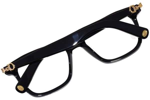 Cartier Core Range CT0444O 006 Eyeglasses Black Full Rim Square Shape 54 19 145