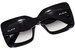 Azzedine Alaia AA0065S Sunglasses Women's Square Shape