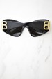 Balenciaga BB0287S Sunglasses Women's Cat Eye