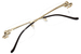 Cartier Core Range CT0281O Eyeglasses Rimless Rectangle Shape