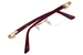 Cartier Core Range CT0318O Eyeglasses Rimless Oval Shape